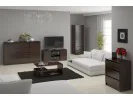 SZAFA S 90 cm 2 DRZWI 2 SZUFLADY PK WENGE