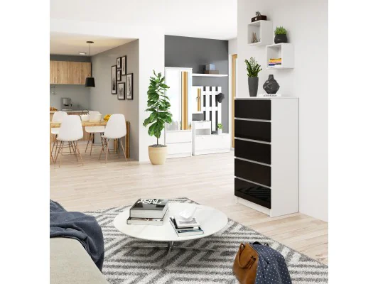 KOMODA K60 5SZ CLP PK CZARNY POŁYSK