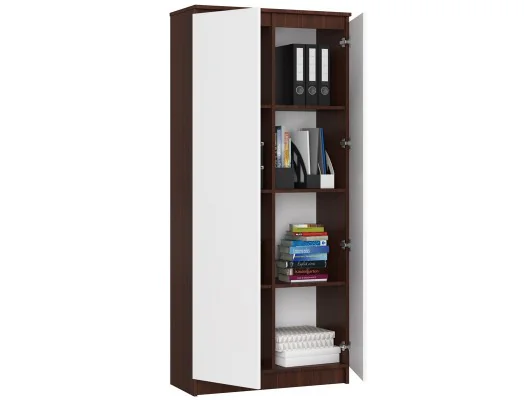 Zobacz REGAŁ ZAMKNIETY R80 2D 8P CLP VENGE / BIAŁY REGAŁ ZAMKNIETY R80 2D 8P CLP VENGE / BIAŁY