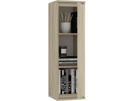 Meblościanka CLP - zestaw mebli witryna + rtv dąb sonoma