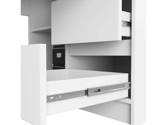 BIURKO NAROŻNE B20 CLP PRAWOSTRONNE PK BIAŁY