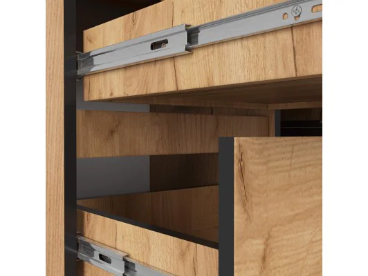 BIURKO NAROŻNE B20 CLP LEWOSTRONNE PK DĄB CRAFT