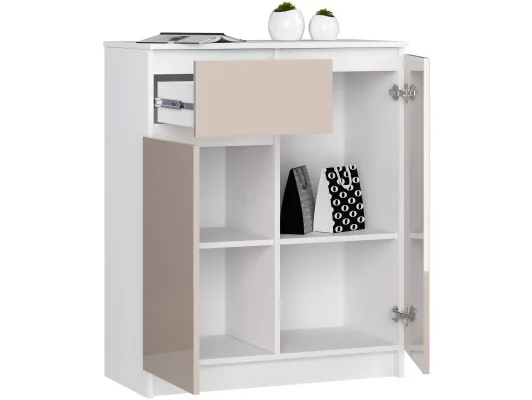 KOMODA K80 2D 1SZ CLP PK CAPPUCCINO POŁYSK