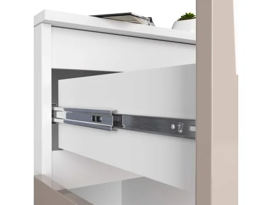 KOMODA K80 2D 1SZ CLP PK CAPPUCCINO POŁYSK