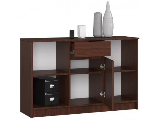 ZESTAW CLP B-17 KOMODA + BIURKO WENGE