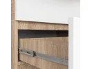 KOMODA K140 8SZ CLP PK SONOMA / BIAŁA