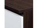 SZAFA STAR S 60 cm 2 DRZWI 2 SZUFLADY WENGE / BIAŁA