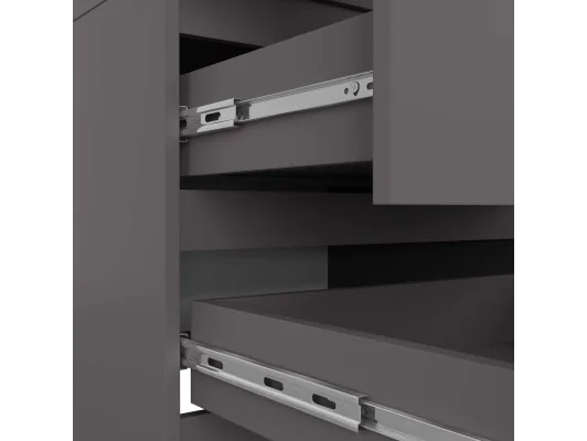 SZAFA STAR S60 2D 2SZ PK GRAFIT SZARY