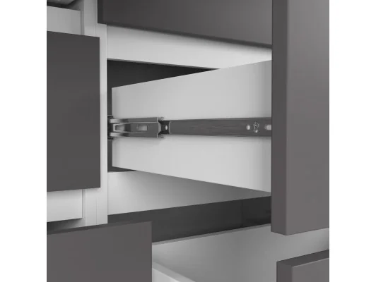 KOMODA K120 8SZ PK BIAŁY / SZARY