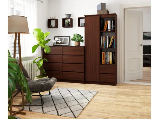 REGAŁ R11 R80 1D 2SZ CLP WENGE