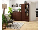 REGAŁ R11 R80 1D 2SZ CLP WENGE