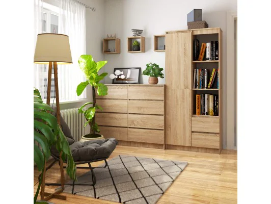 REGAŁ R11 R80 2D 2SZ CLP PK SONOMA