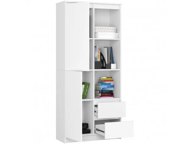 REGAŁ R11 R80 2D 2SZ CLP PK BIAŁY