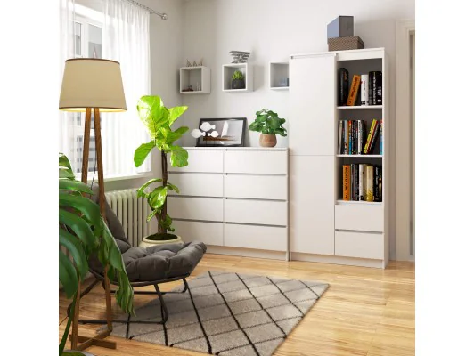 REGAŁ R11 R80 2D 2SZ CLP PK BIAŁY