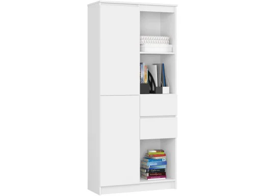 REGAŁ R15 R80 2D 2SZ CLP PK BIAŁY