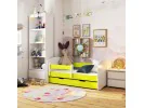 Łóżko dziecięce SMILE 140x70 Limonka + Materac