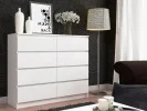 KOMODA K140 8SZ CLP BIAŁY