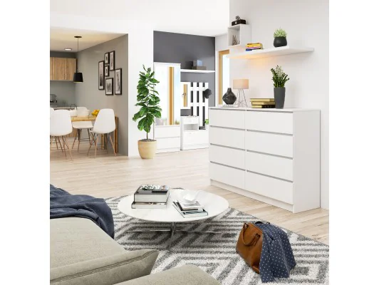 KOMODA K140 8SZ CLP BIAŁY