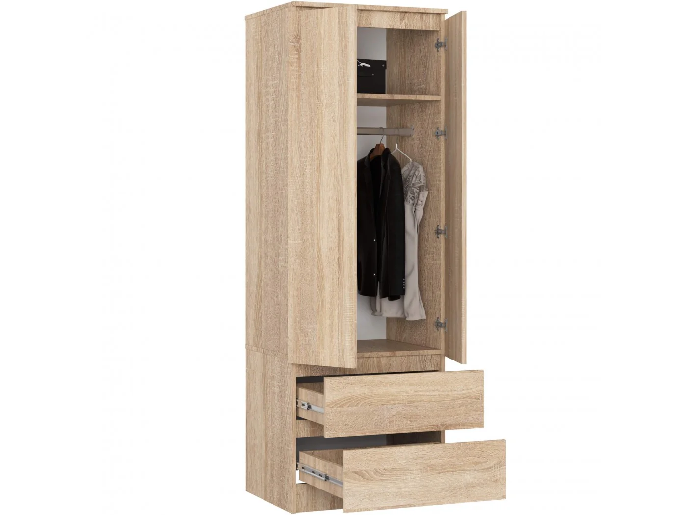 SZAFA STAR S 60 cm 2 DRZWI 2 SZUFLADY PK SONOMA SZAFA STAR S 60 cm 2 DRZWI 2 SZUFLADY PK SONOMA