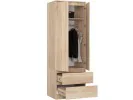 SZAFA STAR S 60 cm 2 DRZWI 2 SZUFLADY PK SONOMA