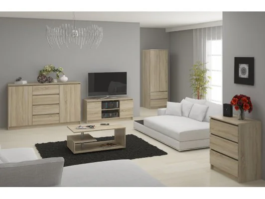 SZAFA STAR S 60 cm 2 DRZWI 2 SZUFLADY PK SONOMA