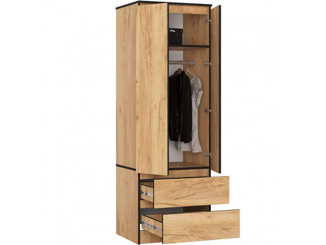 SZAFA STAR S60 2D 2SZ PK DĄB CRAFT