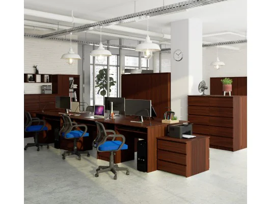 BIURKO CLP 135 cm WENGE WOLNOSTOJĄCE