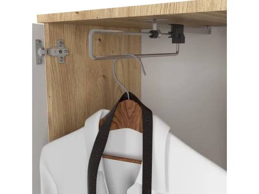 ZESTAW NA PRZEDPOKÓJ ENTRO PK DĄB ARTISAN / BIAŁY