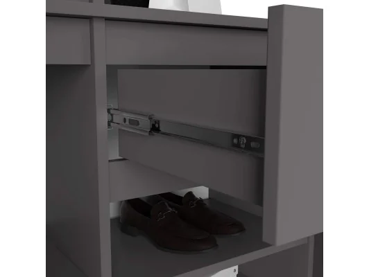 ZESTAW NA PRZEDPOKÓJ ENTRO PK GRAFIT SZARY