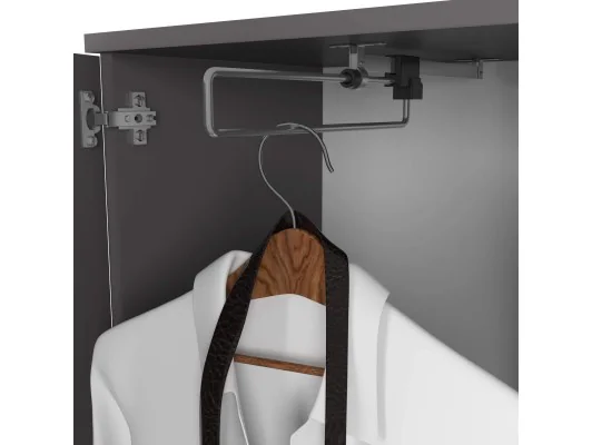 ZESTAW NA PRZEDPOKÓJ ENTRO PK GRAFIT SZARY