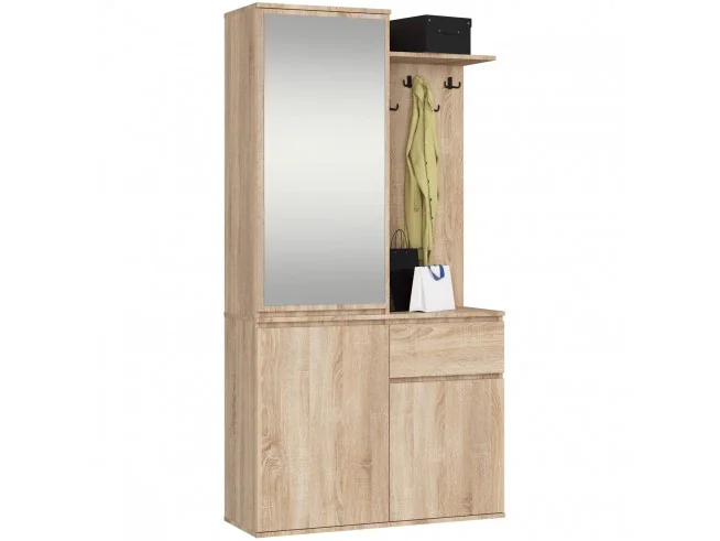 ZESTAW NA PRZEDPOKÓJ ENTRO PK DĄB SONOMA