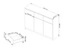 KOMODA K140 3D 3SZ CLP VENGE / SONOMA
