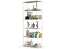 REGAŁ METALOWY LOFT 800 BIAŁY/DĄB ARTISAN