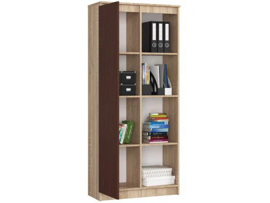 Zobacz REGAŁ R80 1D 4P CLP DĄB SONOMA / VENGE REGAŁ R80 1D 4P CLP DĄB SONOMA / VENGE