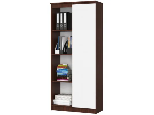 REGAŁ R80 1D 4P CLP VENGE / BIAŁY