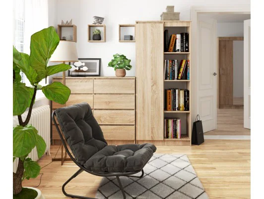 REGAŁ R80 1D 4P CLP DĄB SONOMA