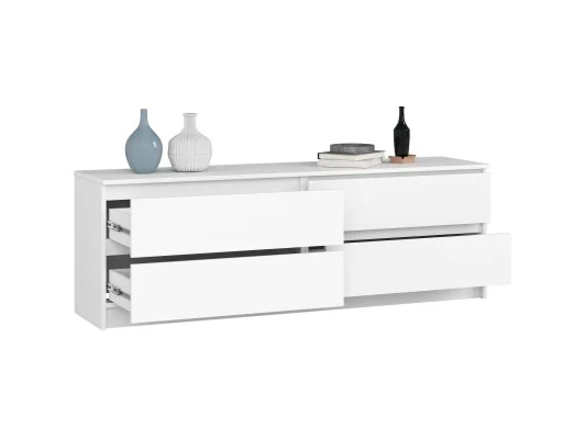 Zobacz KOMODA K160 4SZ CLP PK BIAŁY KOMODA K160 4SZ CLP PK BIAŁY