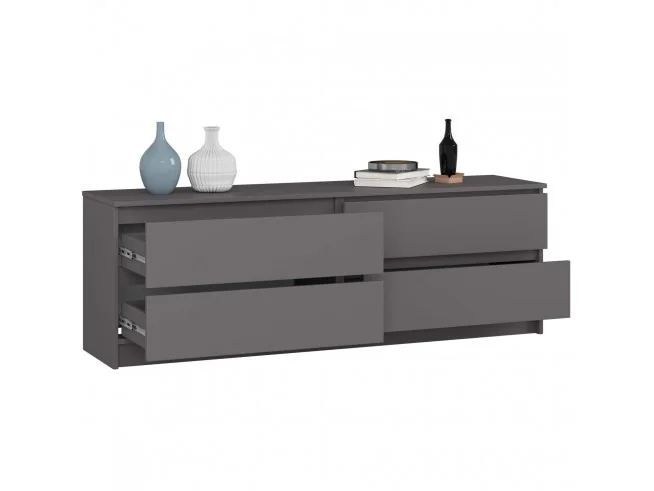 KOMODA K160 4SZ CLP PK GRAFIT SZARY