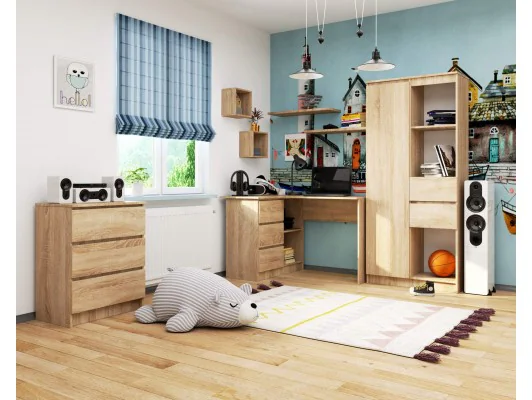 BIURKO NAROŻNE B16 CLP LEWE SONOMA