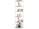 REGAŁ METALOWY LOFT 500 BIAŁY/DĄB SONOMA