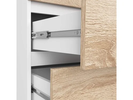 KOMODA K60 6SZ CLP PK BIAŁY / SONOMA