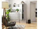 REGAŁ R 60 cm CLP 1 SZUFLADA 4 PÓŁKI BIAŁY / METALIK POŁYSK