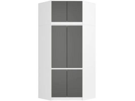 NADSTAWKA DO SZAFY S100 BIAŁA / SZARA