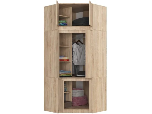 NADSTAWKA DO SZAFY S100 DĄB SONOMA