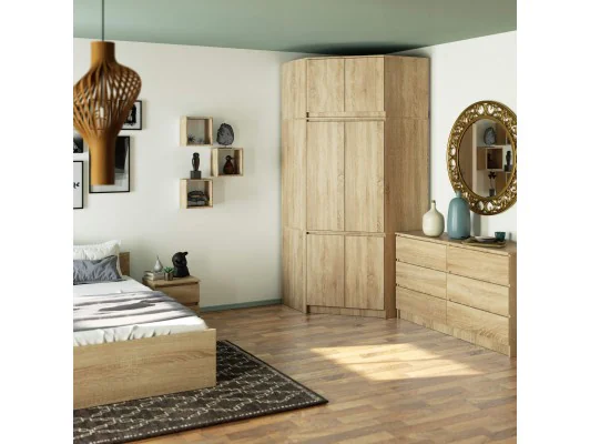 NADSTAWKA DO SZAFY S100 DĄB SONOMA