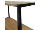REGAŁ INDUSTRIALNY 800 CZARNY/DĄB ARTISAN