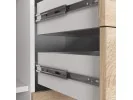 KOMODA K45 PK BIAŁY / DĄB SONOMA
