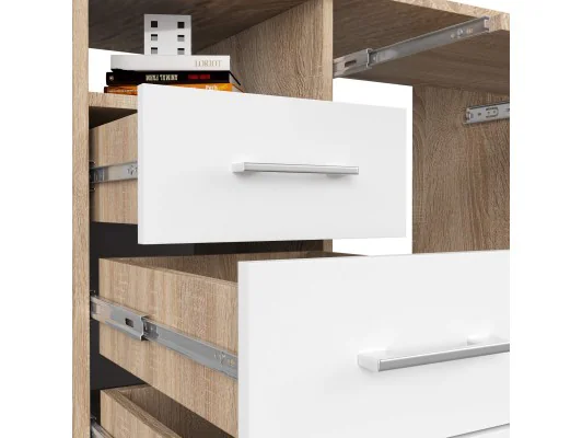 BIURKO ANA PK DĄB SONOMA / BIAŁY