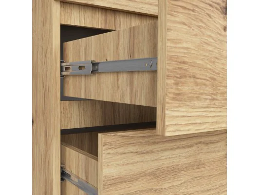 KOMODA K60 6SZ CLP PK DĄB ARTISAN