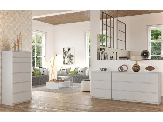 KOMODA K60 6SZ CLP PK BIAŁY